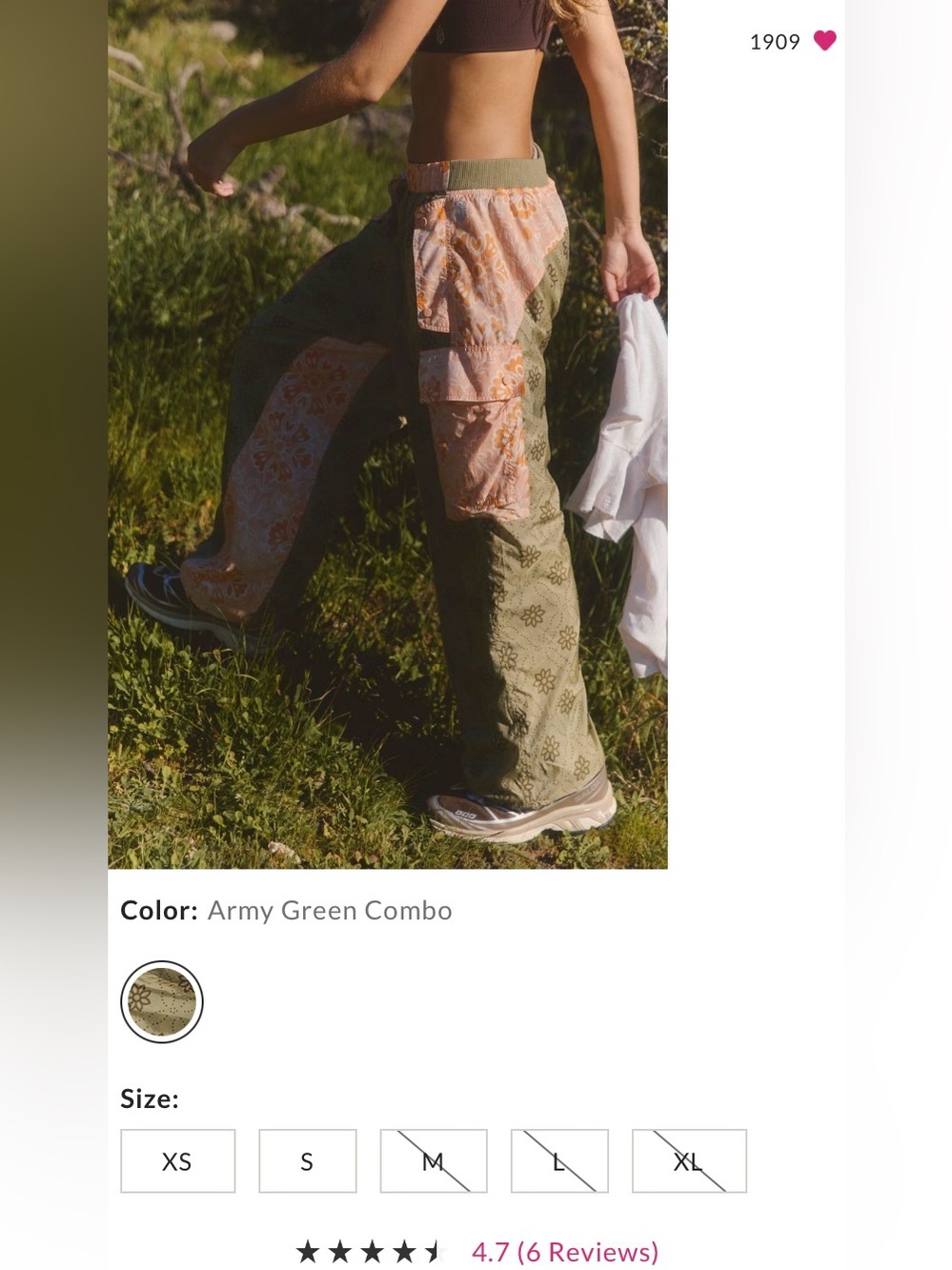 FP MOVEMENT by FREE PEOPLE ~ Colorburst Fleece-Lined Hike Pants ~ Army ~ XS NWT* - Picture 8 of 11